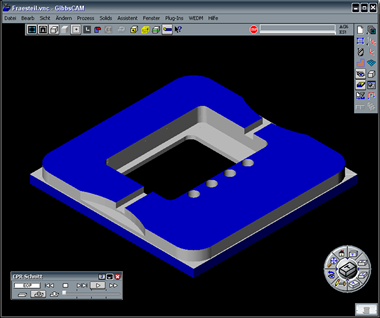 CNC Fräsen mit CAD/CAM Virtual Gibbs CAM